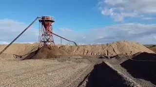 Сортировка песка грохотом  в астане