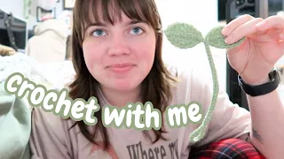 crochet with me (preparing for craft market episode 2)