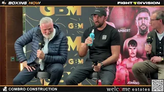 HE’S BACK! HUGHIE & PETER FURY COMEBACK FIGHT PRESS CONFERENCE HOSTED BY ADAM SMITH &IZZY ASIF (GBM)