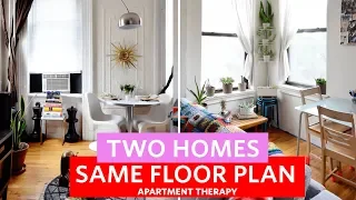 Two Railroad Apartments | Two Homes, Same Floor Plan | Apartment Therapy