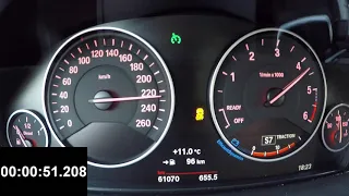 BMW F31 320d TOP SPEED - Acceleration 0-240 km/h