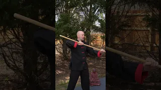 Easy Shaolin Kung Fu Bo Staff Techniques for Striking NOT SPINS