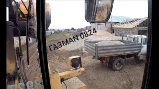 Газон с сердцем MAN 0824. Работа началась.