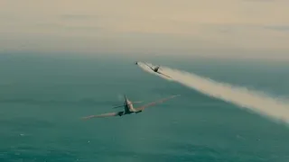 Dunkirk 2017 - Second dogfight Part 2 Scene