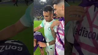 Lautaro comforts Nico after defeat in the final ❤️🇦🇷