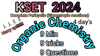 KSET2024 Organic chemistry /Pericyclic/easy tricks#kset#msc2023#chemistry#education#bsc