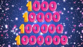 Numbers song 1 to 100 and to infinity | Learn To Count | Counting Numbers | Big Number Song | 1-100