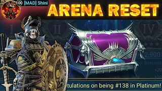 Dropped Out Of Plat But Made It Back - Platinum Arena Reset 24/04/2023 I Raid: Shadow Legends