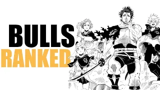 Ranking The Black Bulls WEAKEST To STRONGEST