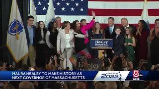 Maura Healey makes history as next governor of Massachusetts