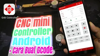 GRBL Controller Android and How to create G-code Files with Aspire part 2