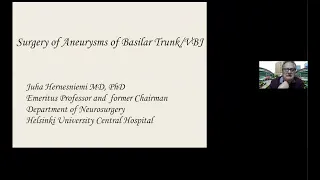 Surgery of Aneurysms of Basilar Trunk VBJ