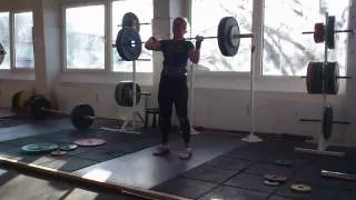 Pigehest 75kg power clean