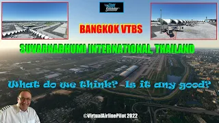 MSFS |  BANGKOK SUVARNABHUMI, THAILAND | NEW PAYWARE SCENERY | IS IT ANY GOOD?