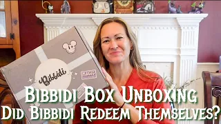 Did Bibbidi Redeem Themselves? | Bibbidi Box Unboxing | Ultimate Magic Box | Disney Subscription Box