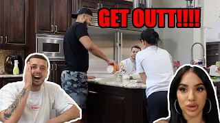 KICKING RUBEN AND KAREN OUT THE HOUSE!!!! **PRANK*