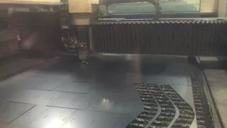 Trumpf 4050 laser with 5kw resonator cutting