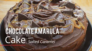 DEE RECIPE: Chocolate Amarula Cake with Salted Caramel