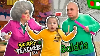 Whose teacher is better? Scary teacher 3d vs Baldi!