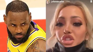 LeBron James Heckled By Woman Sitting Courtside, Tell Her To “Shut The F Up” & Gets Her Kicked Out