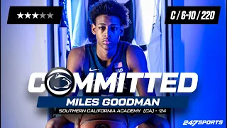 WATCH: Miles Goodman commits to Penn State LIVE on 247Sports