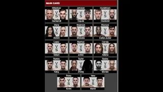 UFC 227 MAIN CARD PROMO August 4 sat