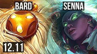 BARD & Caitlyn vs SENNA & Kai'Sa (SUP) | 3/0/17, 2.7M mastery, 700+ games | EUW Diamond | 12.11