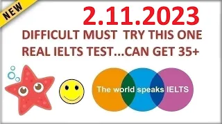 🎤🎧 REAL NEW BRITISH COUNCIL IELTS LISTENING PRACTICE TEST 2023 WITH ANSWERS - 2.11.2023