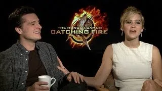 Jennifer Lawrence and Josh Hutcherson talk to TODAY about The Hunger Games: Catching Fire