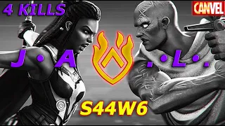 AW: ¤J•A¤ vs. .•L•.  | S44W6 | 4 Dövüş | 6*R4'LER SAVAŞTAN DÜŞÜYOR MU - Marvel Contest of Champions