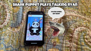 SB Movie: Shark Puppet plays Talking Ryan!