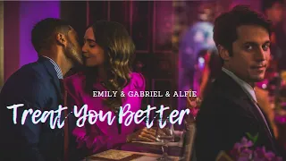 Emily & Alfie & Gabriel - Treat You Better | Emily in Paris | (season 2)