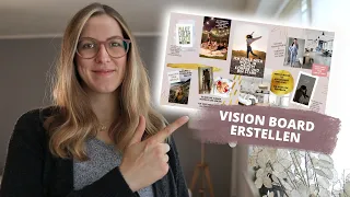 Vision Board erstellen 💫 Wie du deine Träume verwirklichst & deine Ziele erreichst! ✨ DIY Anleitung