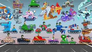 Hills Of Steel - ALL 20 TANKS Unlocked Walkthrough Tank online game Android iOS GamePlay
