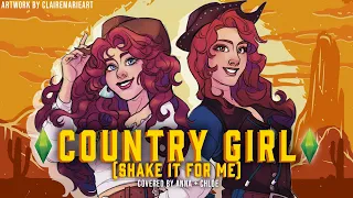 Country Girl (Shake it for me) — Luke Bryan ||【covered by Anna & @chloebreez 】 || Simlish ver.