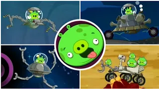 Angry Birds Space - All Bosses (Boss Fights) No Item