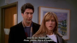 Friends season 10 Friends   "Heart attack father Rachel"