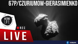 Pierwsze spotkanie z kometą 67P/Czuriumow - Gierasimienko☄️ - AstroLife na LIVE  #79