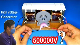 Real or Fake? #Super high voltage generator 500000V