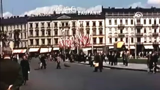 Kolorowa Warszawa - 3 maja 1939 Plac Piłsudskiego