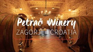 Winery Petrač in heart of Zagorje, Croatia