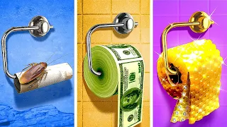 POOR vs RICH vs GIGA RICH Students Struggles | Secret Rooms in School | Parenting Hacks by TeenVee