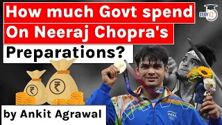 Neeraj Chopra Olympics Training - How much did India Government spend for training? Current Affairs