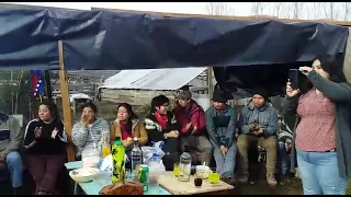 casamiento mapuche pehuenche con grupo pehuenches