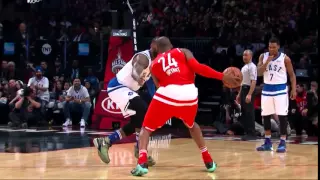 LeBron James Vs Kobe Bryant!! Nba All Star Game 2016