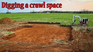 Digging A 3200 Sq Ft Crawl Space