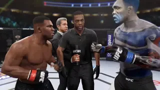 Mike Tyson vs. The Fish (EA Sports UFC 2) - CPU vs. CPU 🥊