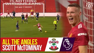 All the Angles | Scott McTominay's sweet strike v Southampton | Manchester United 9-0 Southampton