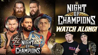 LIVE WWE NIGHT OF CHAMPIONS WATCH ALONG & REACTIONS!