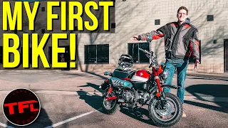 I Just Got My Motorcycle License - Here's Why The Honda Monkey Is A PERFECT First Bike!